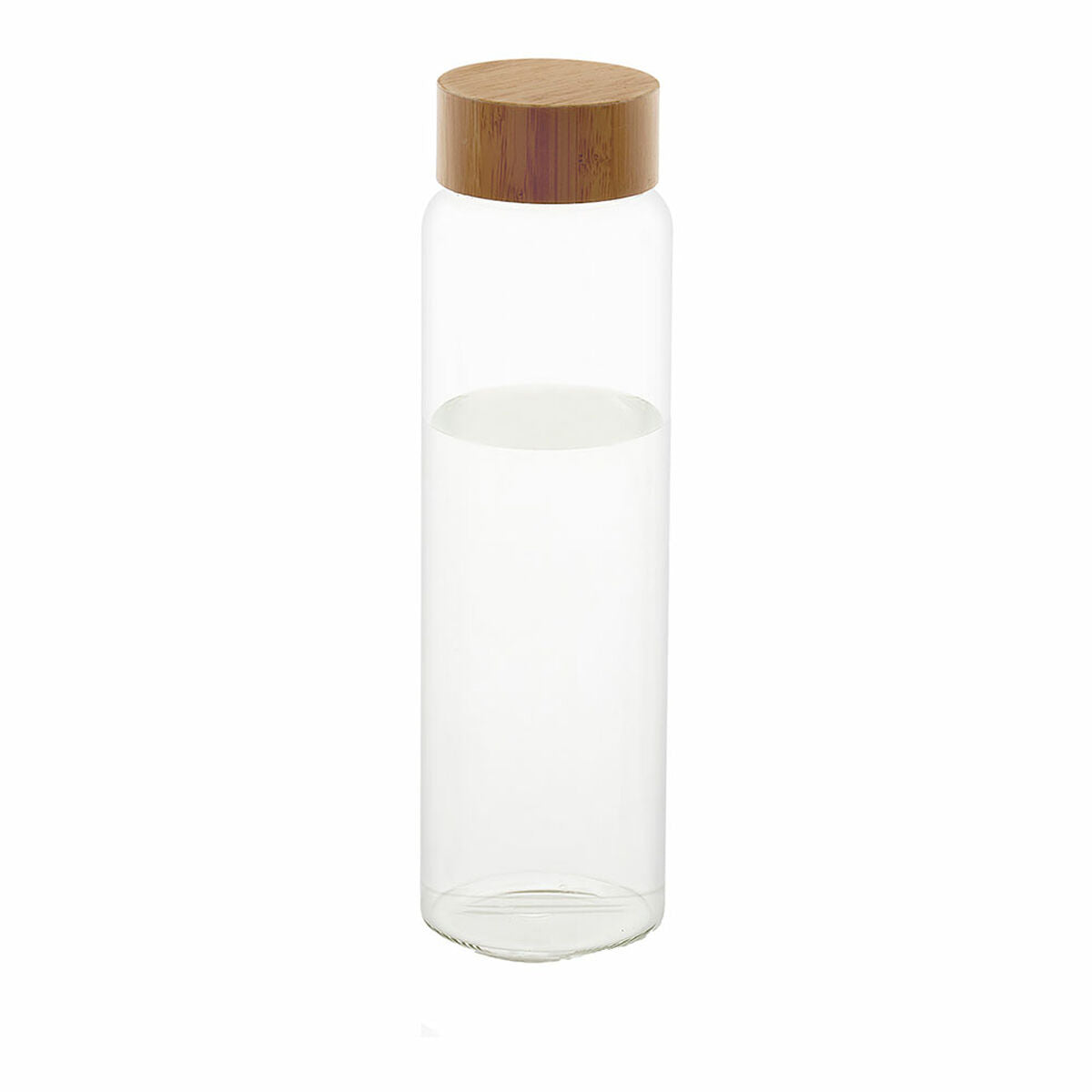 Bottle Andrea House ms70099 Glass Bamboo 1 L