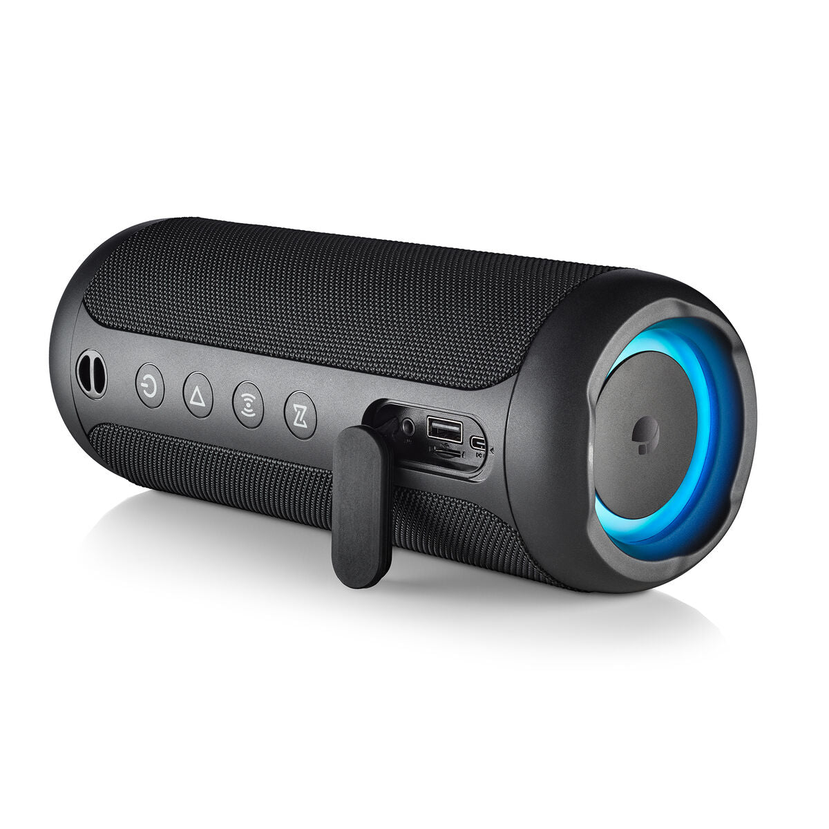 Dankzij de draagbare Bluetooth®-luidsprekers NGS Roller Furia 2 Black Zwart 15 W