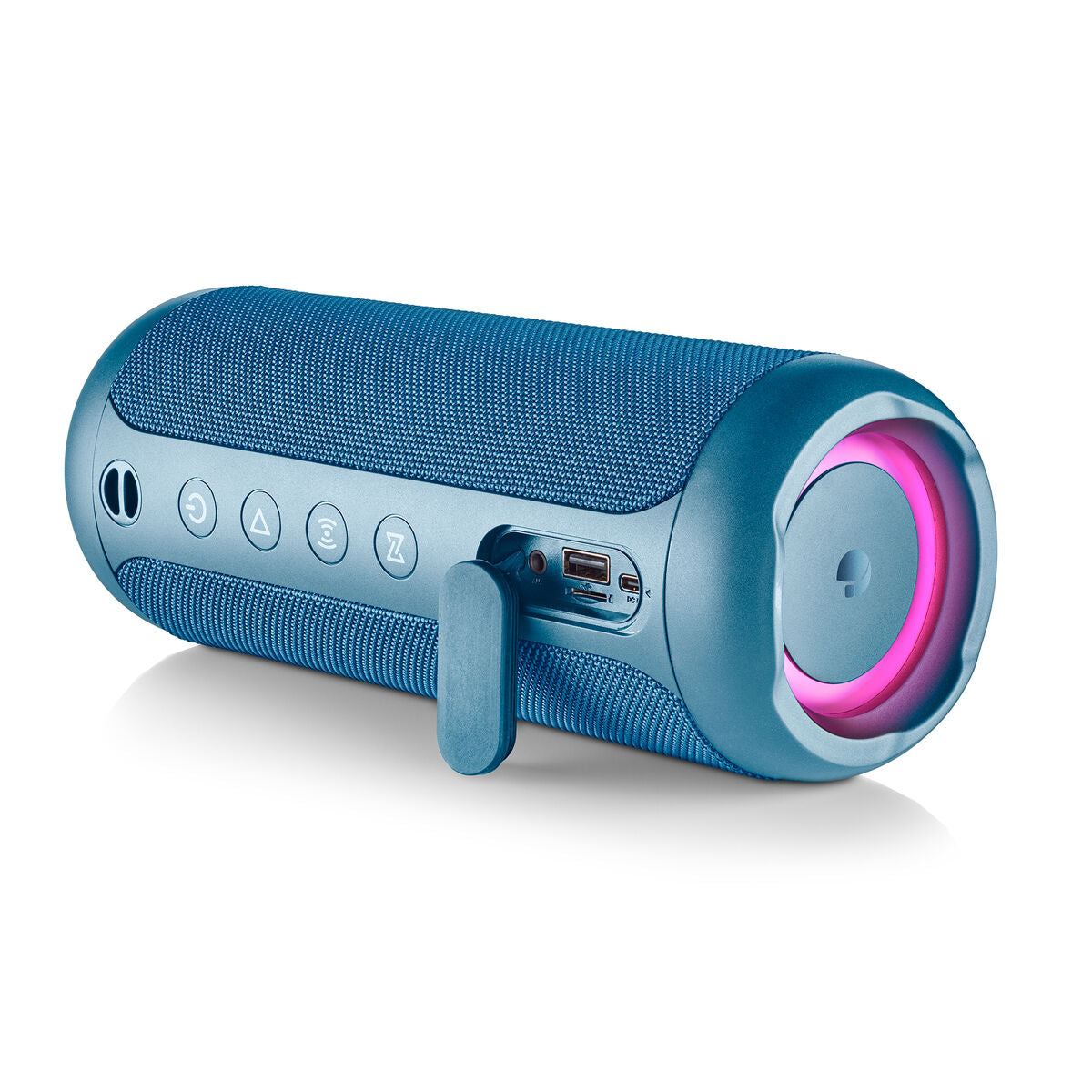 Dankzij de draagbare Bluetooth®-luidsprekers NGS Roller Furia 2 Blue Blauw 15 W