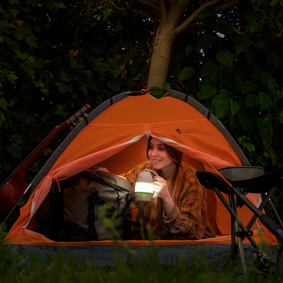 4-In-1 multifunctionele oplaadbare campinglamp Calam InnovaGoods