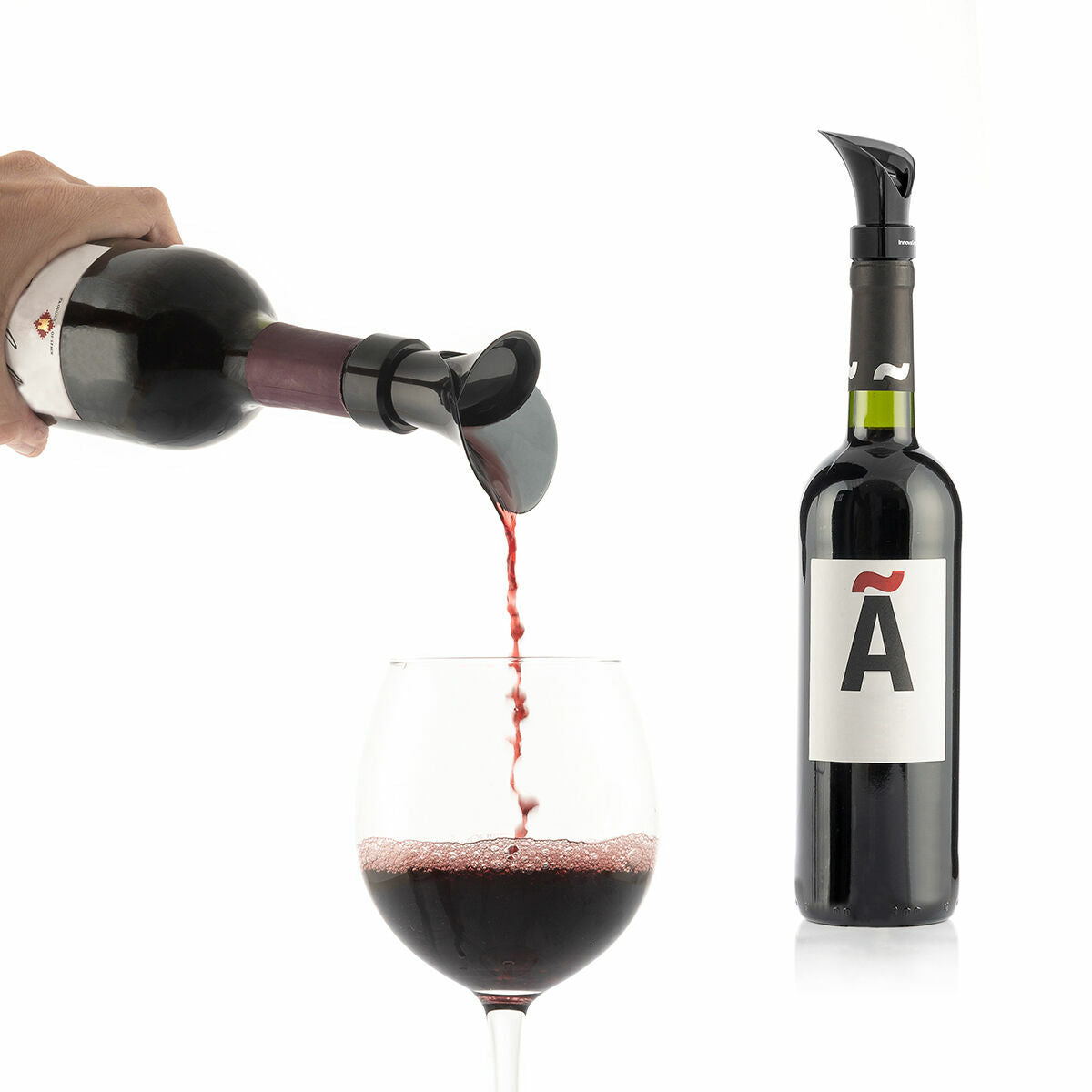 2-in-1  Wine Stopper with Pourer and Aerator Wintopp InnovaGoods