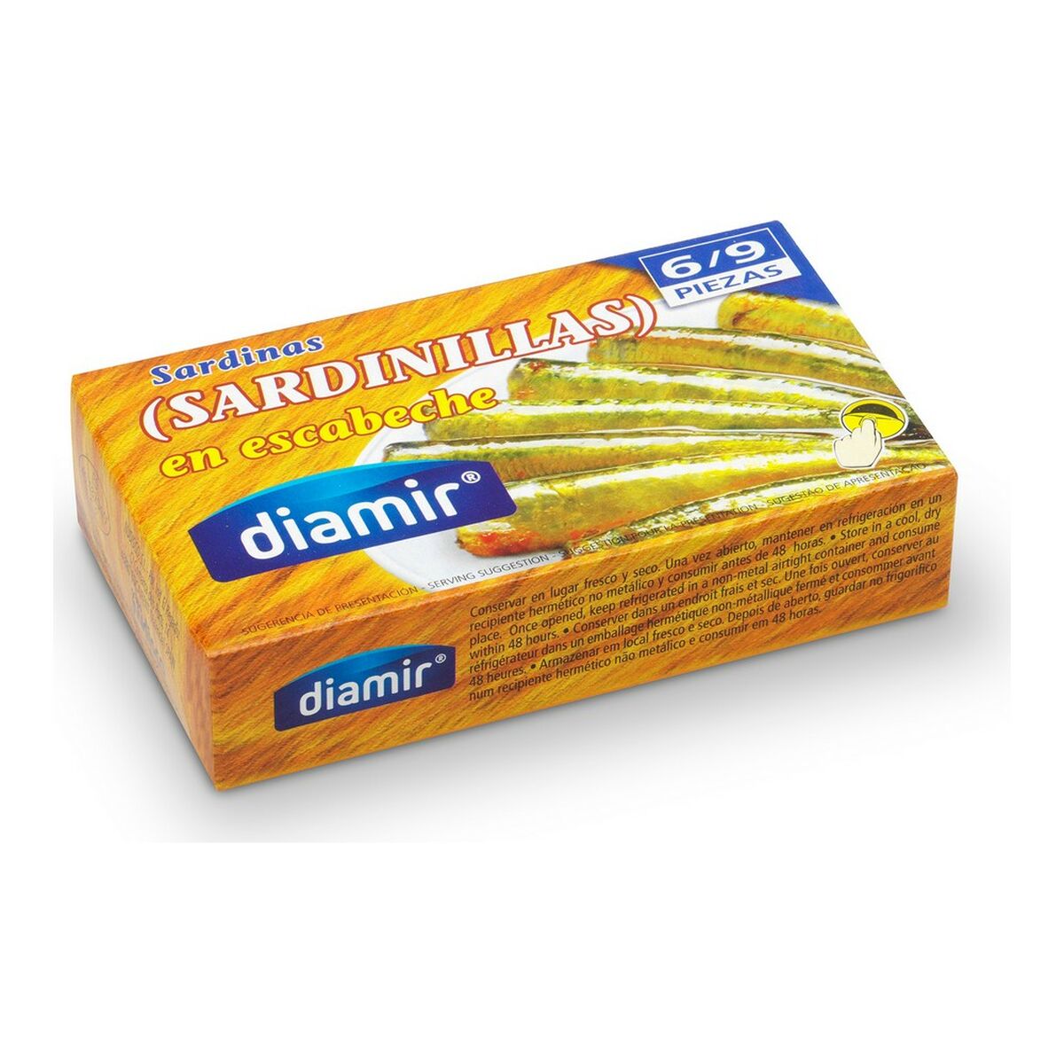 Sardines Diamir Escabeche sauce (90 g)