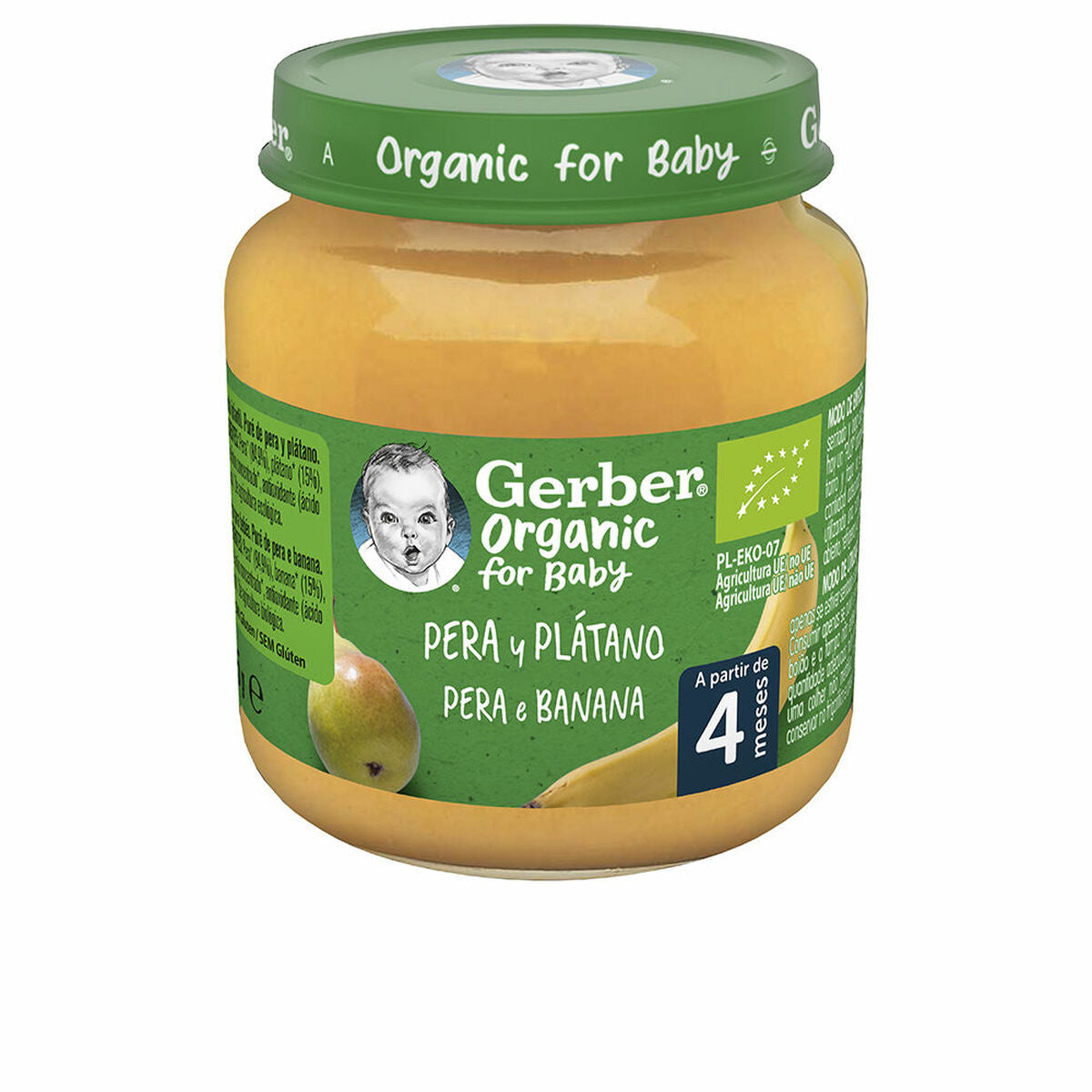Babyvoeding Nestlé Gerber Organic Pera Banaan