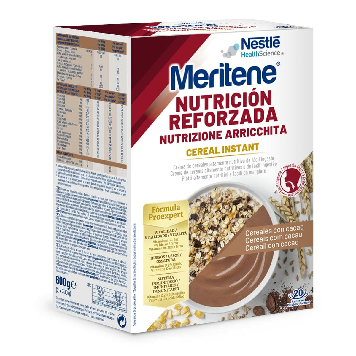 Cereals Meritene   Cocoa 600 g