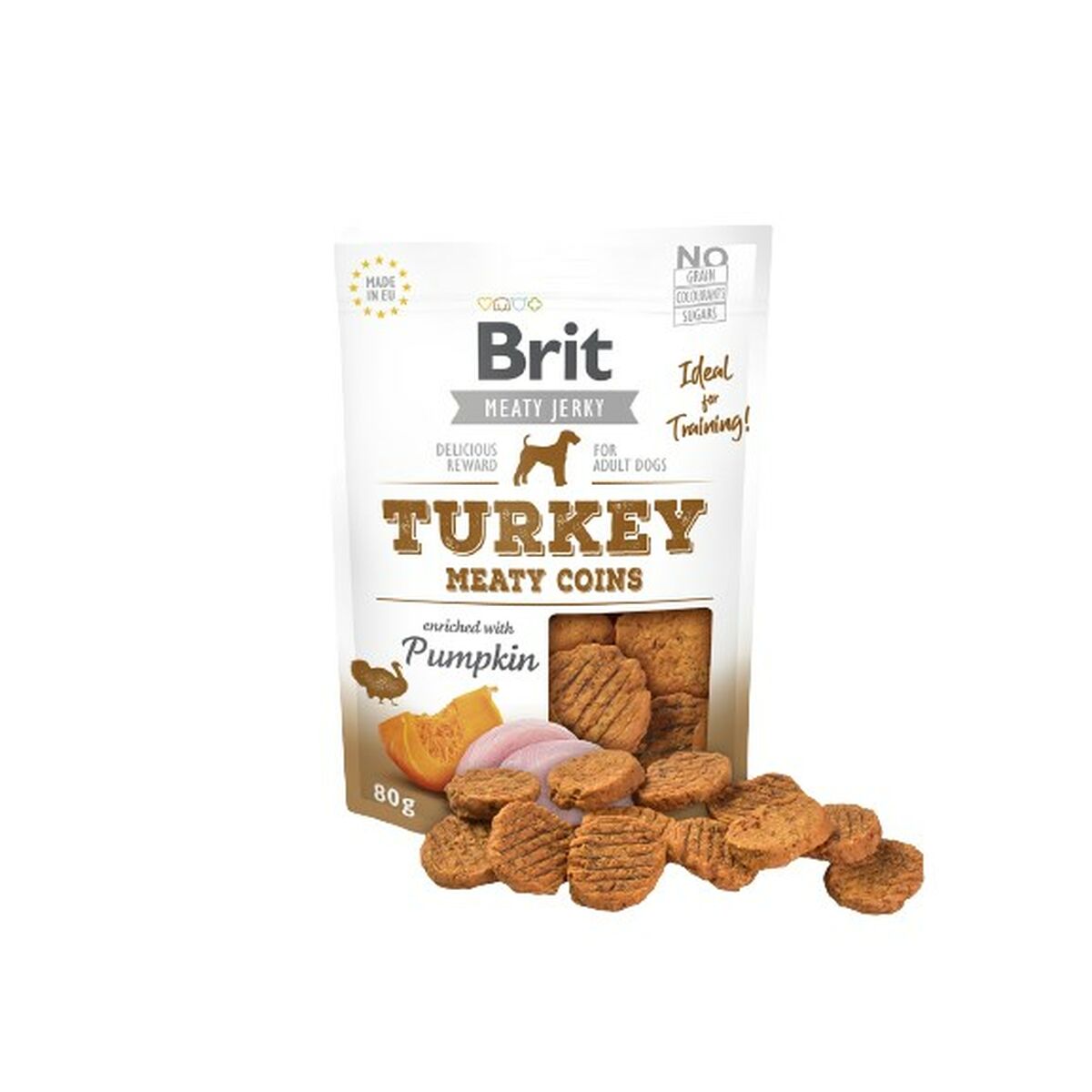 Dog Snack Brit Jerky Snack Turkey 80 g