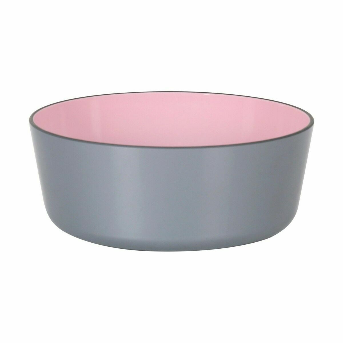 Bowl Inde Melamin Pink/Grey (12 Units)