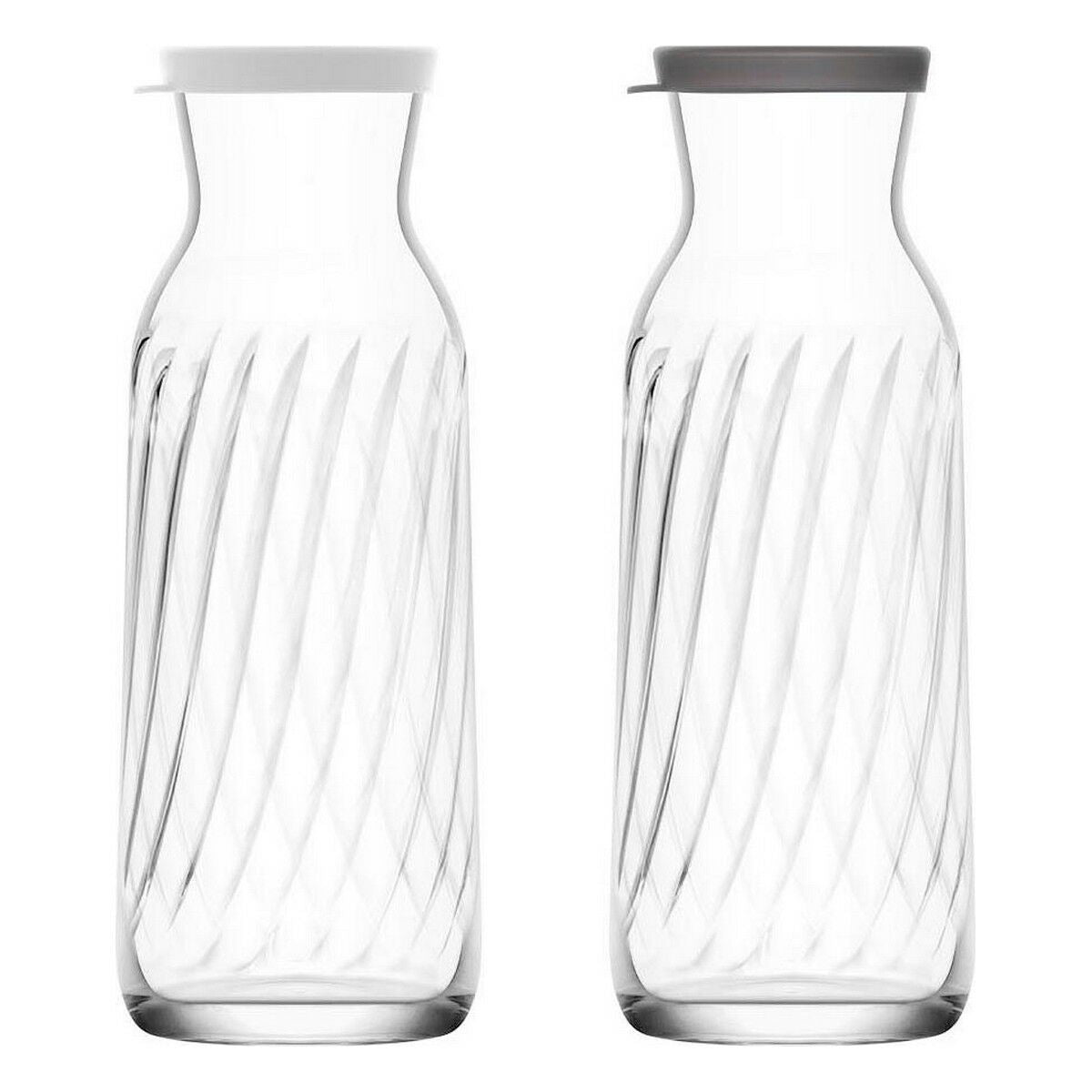 Glass Bottle LAV 1,2 L With lid