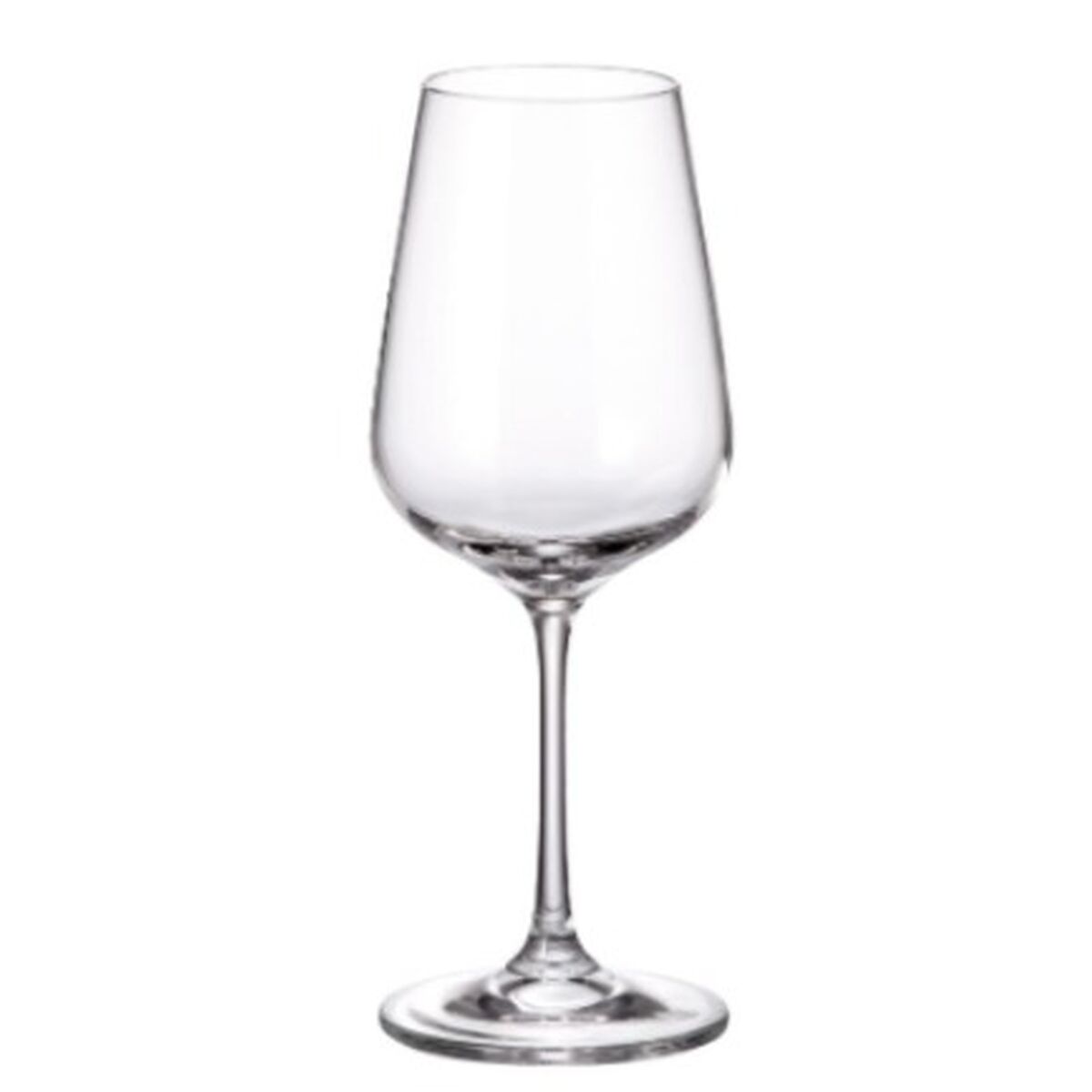 Set of cups Bohemia Crystal Sira White 360 ml 6 Pieces (6 Units)