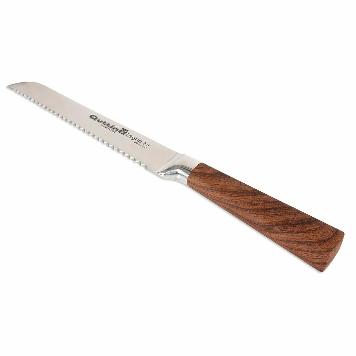 Bread Knife Quttin Legno 2.0 Wood 3 Units 20 cm
