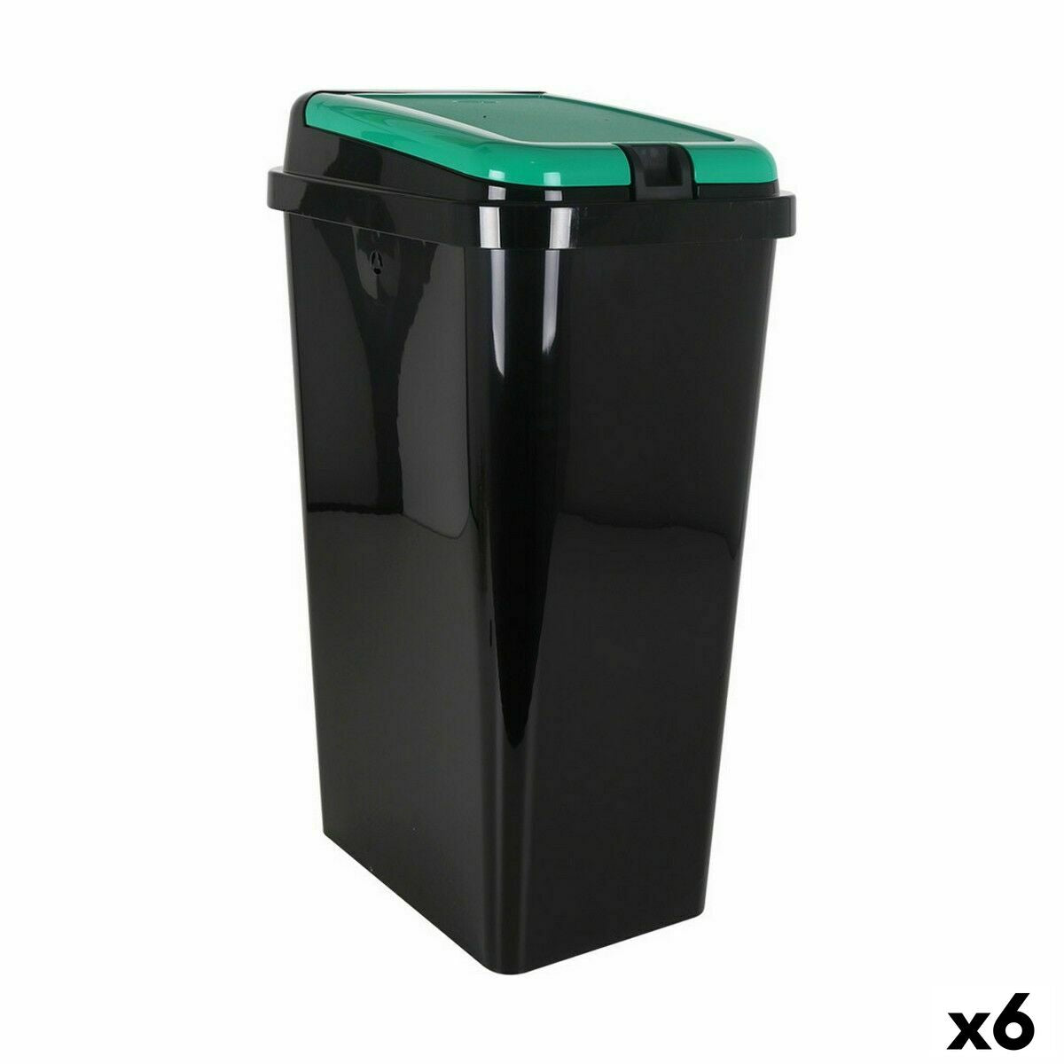 Recycling prullenbak Tontarelli Groen 45 L (6 Stuks)