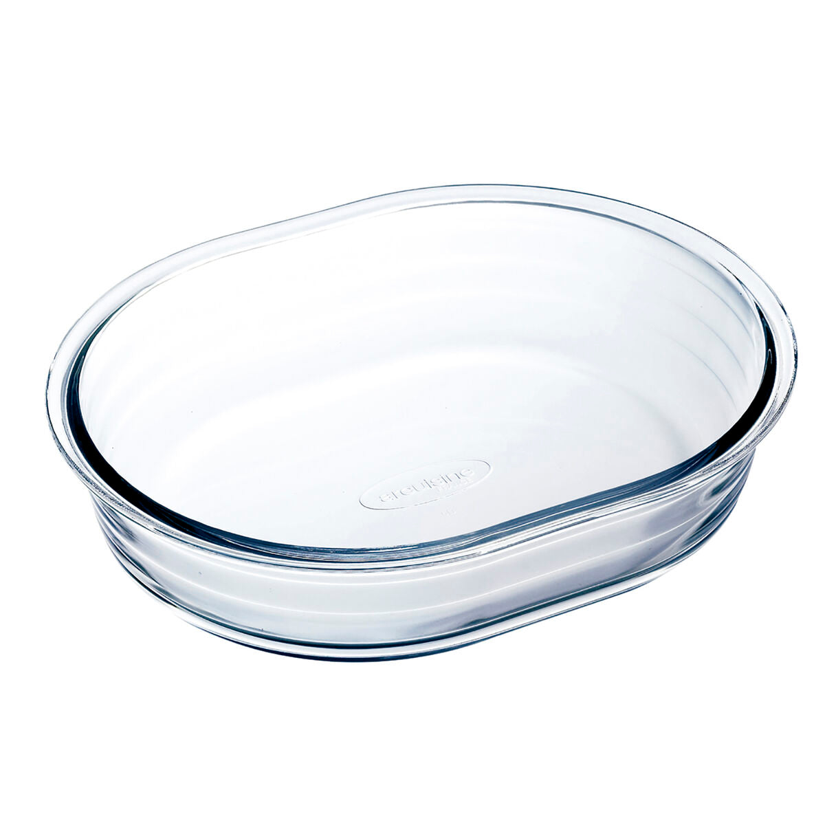 Cake Mould Ô Cuisine Ocuisine Vidrio Transparent Glass Oval 19 x 14 x 4 cm 6 Units