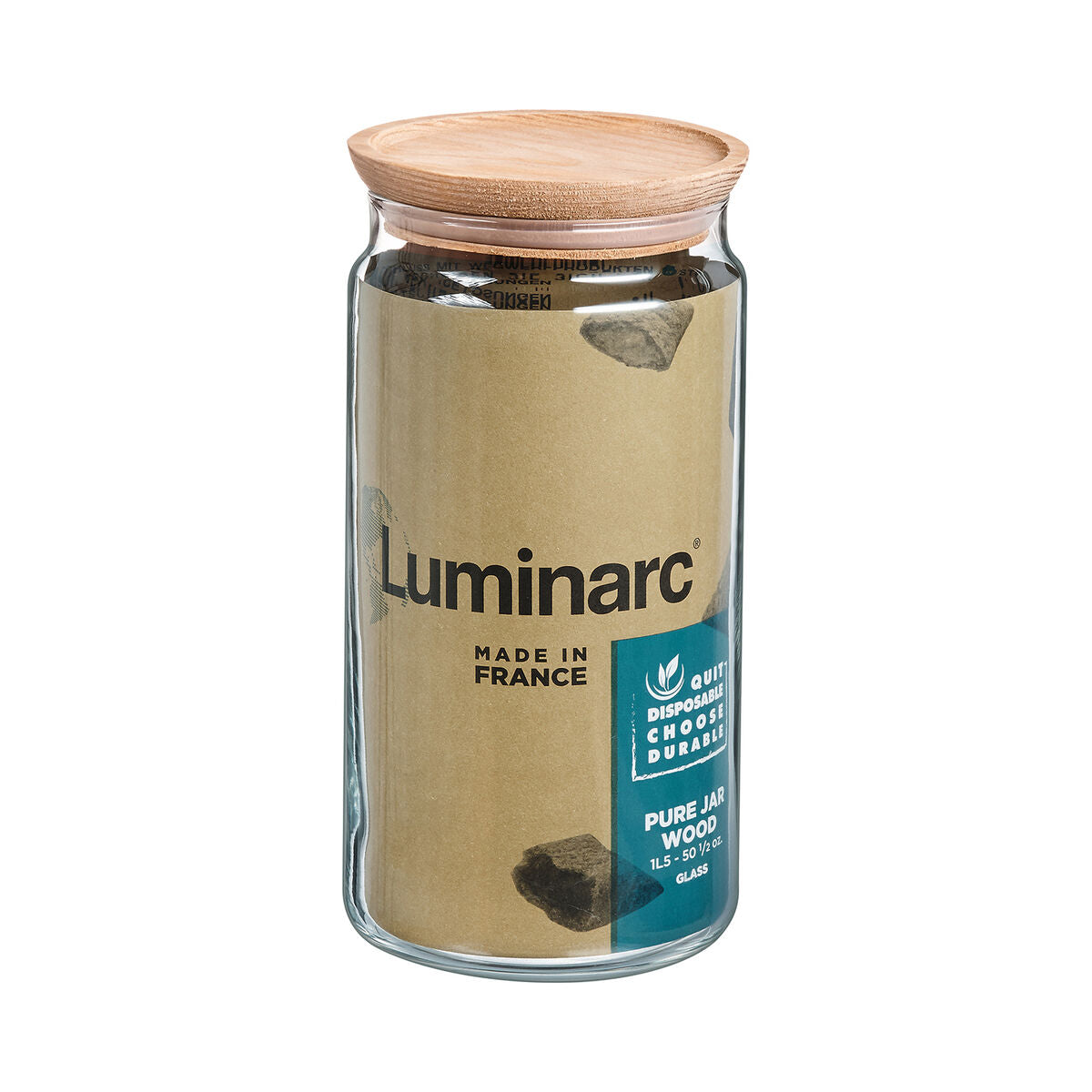 Blik Luminarc Pav Transparant Glas (1,5 L) (6 Stuks)