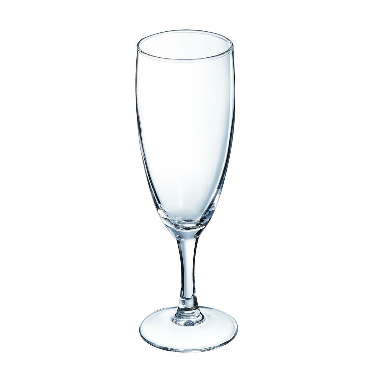 Champagne glass Luminarc Elegance Transparent Glass 170 ml (24 Units)