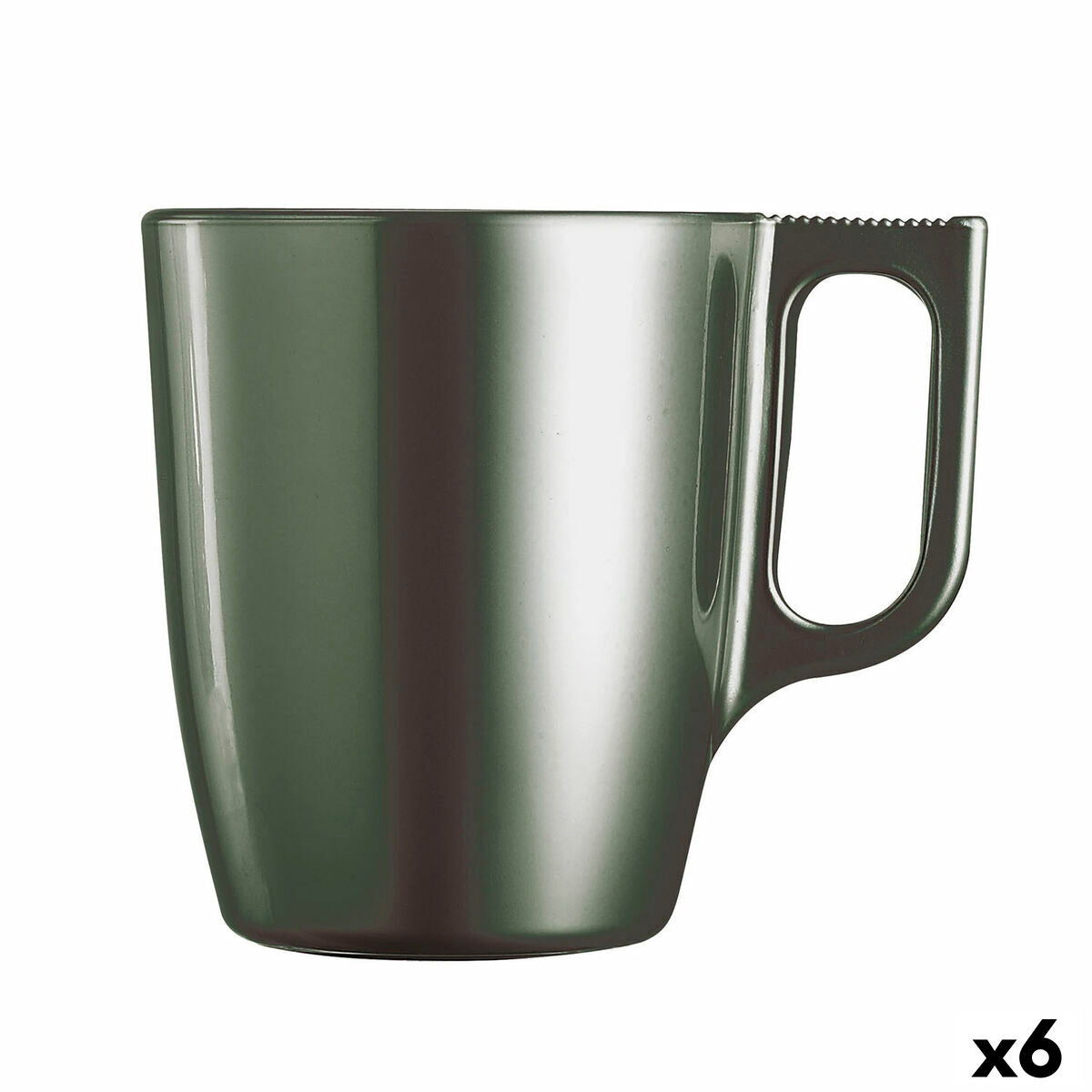 Cup Luminarc Flashy Green Glass 250 ml (6 Units)