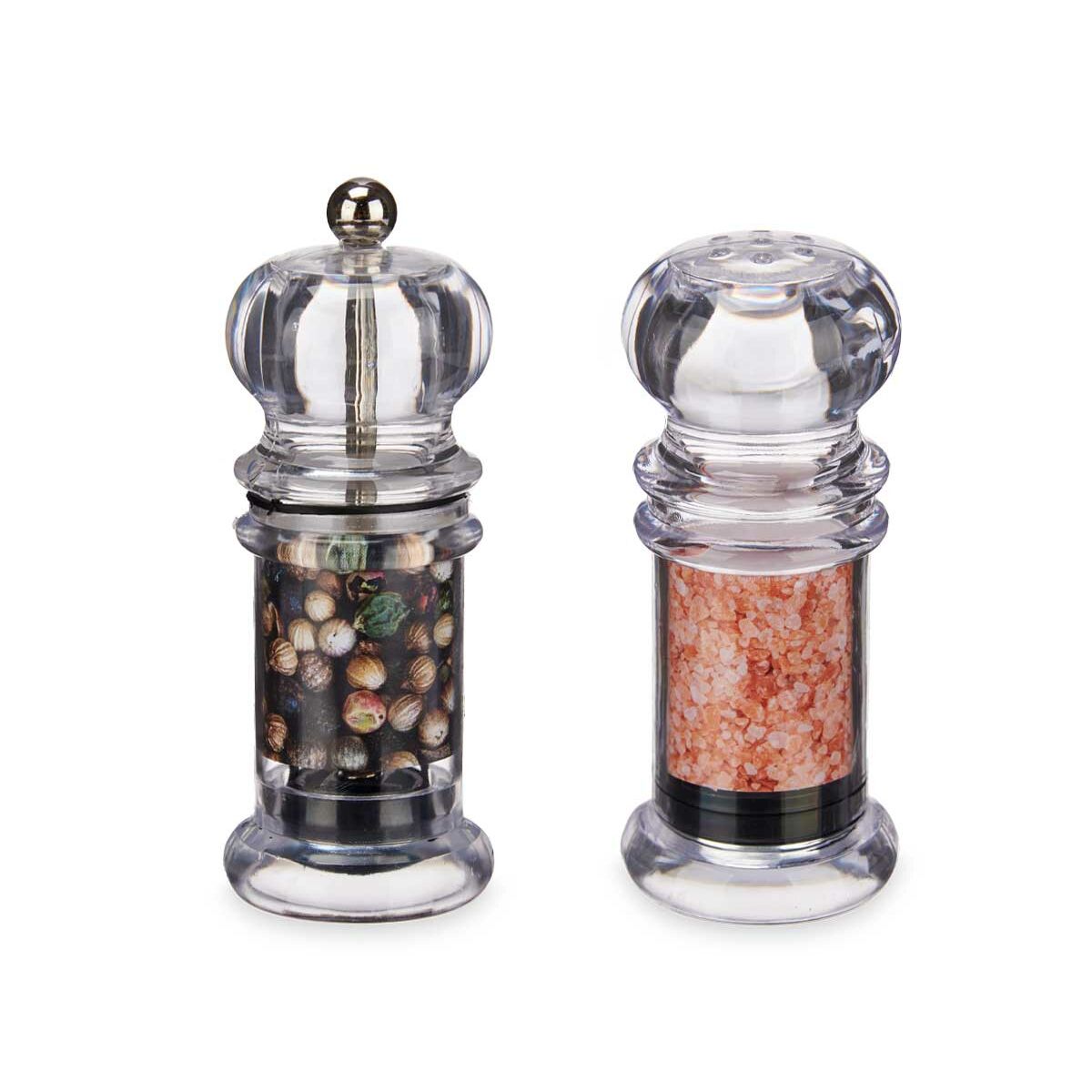 Salt and pepper set Plastic (12 Units)