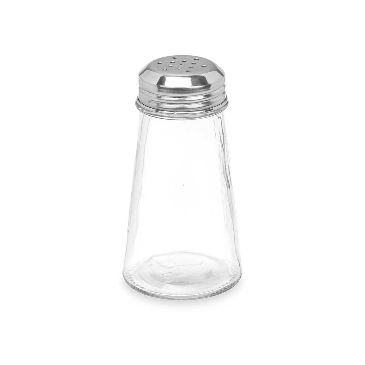 Salt and Pepper Set Transparent Glass 5,5 x 10,5 x 5,5 cm (48 Units) Conical