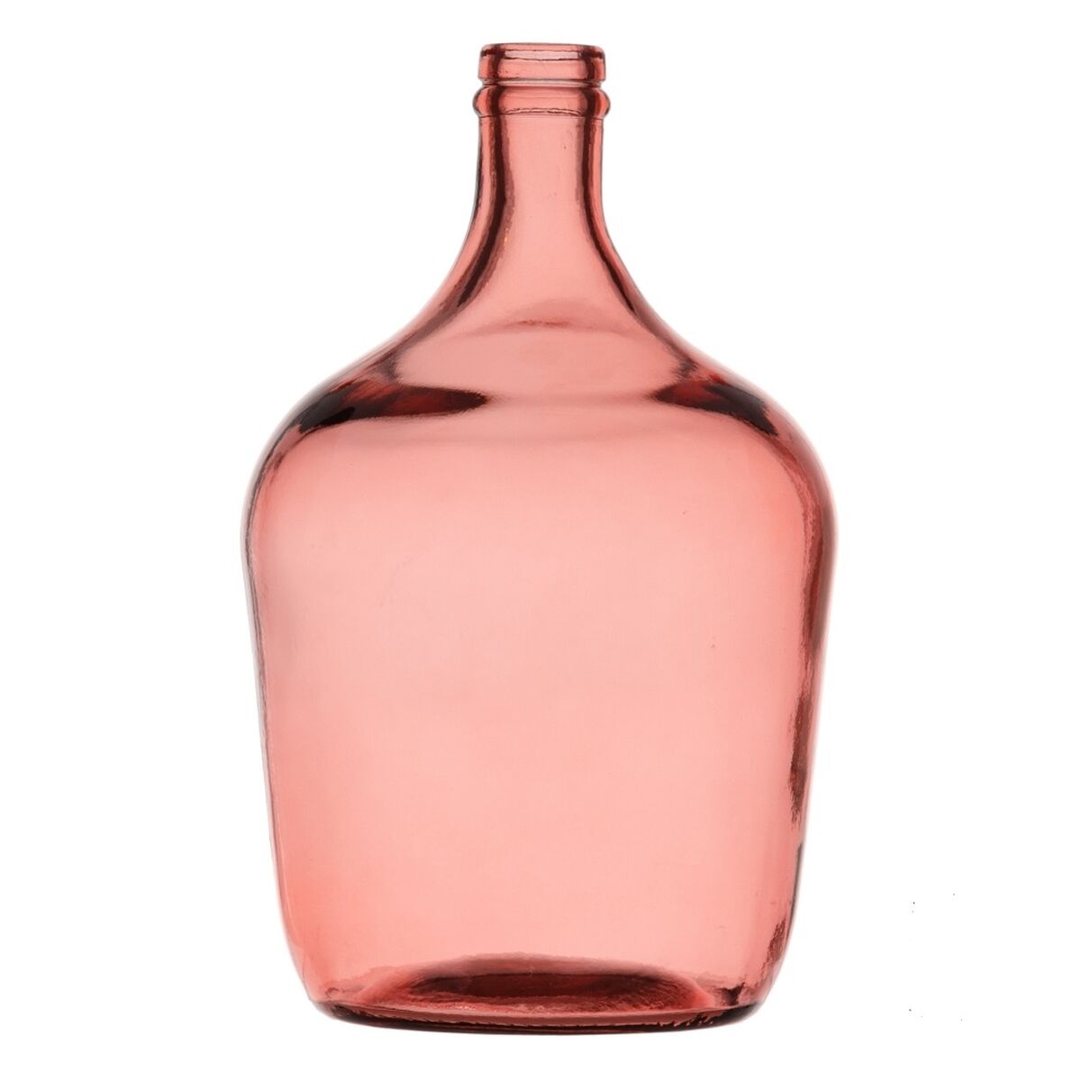 Decoratieve Karaf Roze Gerecycled glas 18 x 18 x 30 cm