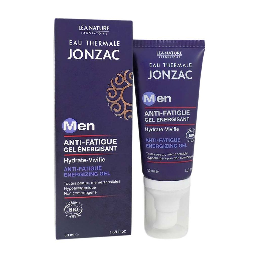 Gezichtsreinigingsgel Anti-Fatigue Eau Thermale Jonzac Men (50 ml)