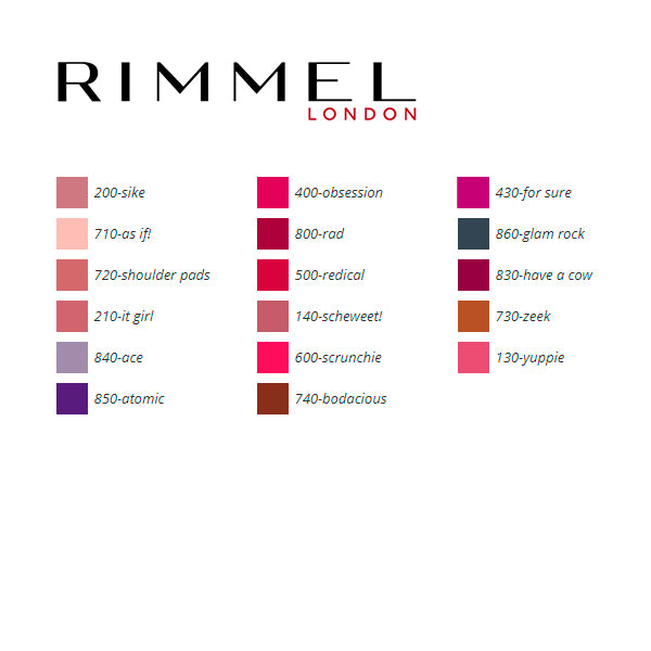 Lippenstift Rimmel London (5,5 ml)
