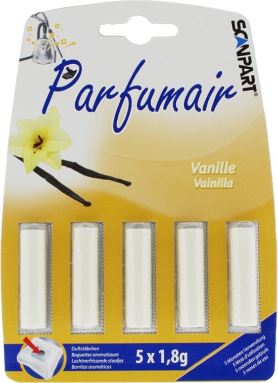 Parfumair geursticks vanille 5 stuks