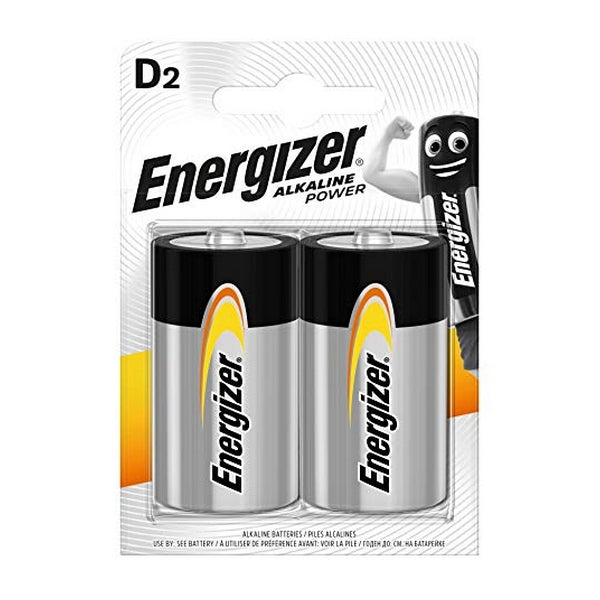 Batterijen Energizer Alkaline Power D LR20 (2 uds)