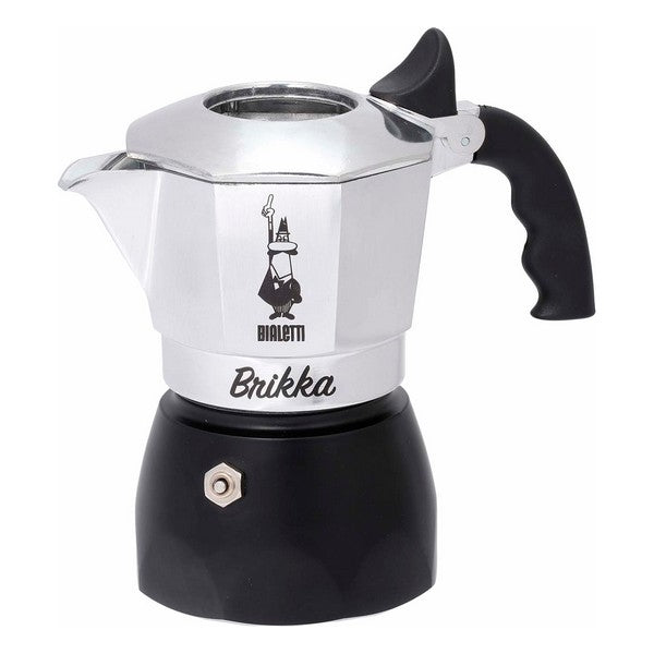 Italiaanse Koffiepot Bialetti New Brikka Zwart (Refurbished A+)