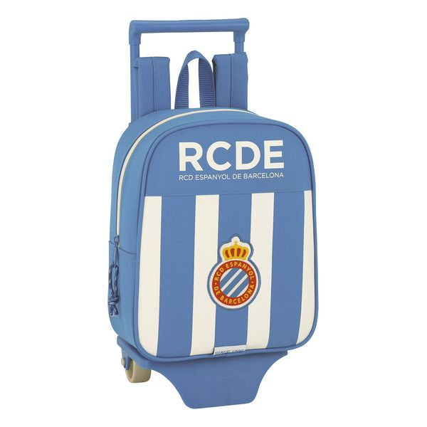 Schoolrugzak met Wielen 805 RCD Espanyol Blauw Wit