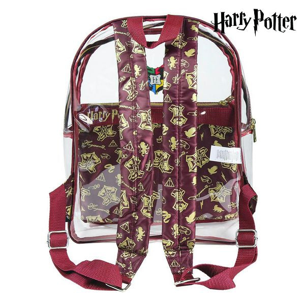 Schoolrugzak Harry Potter 72902 Transparant Kastanjebruin