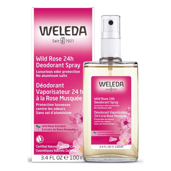 Roll-on Deodorant Rozenbottel Weleda (100 ml)