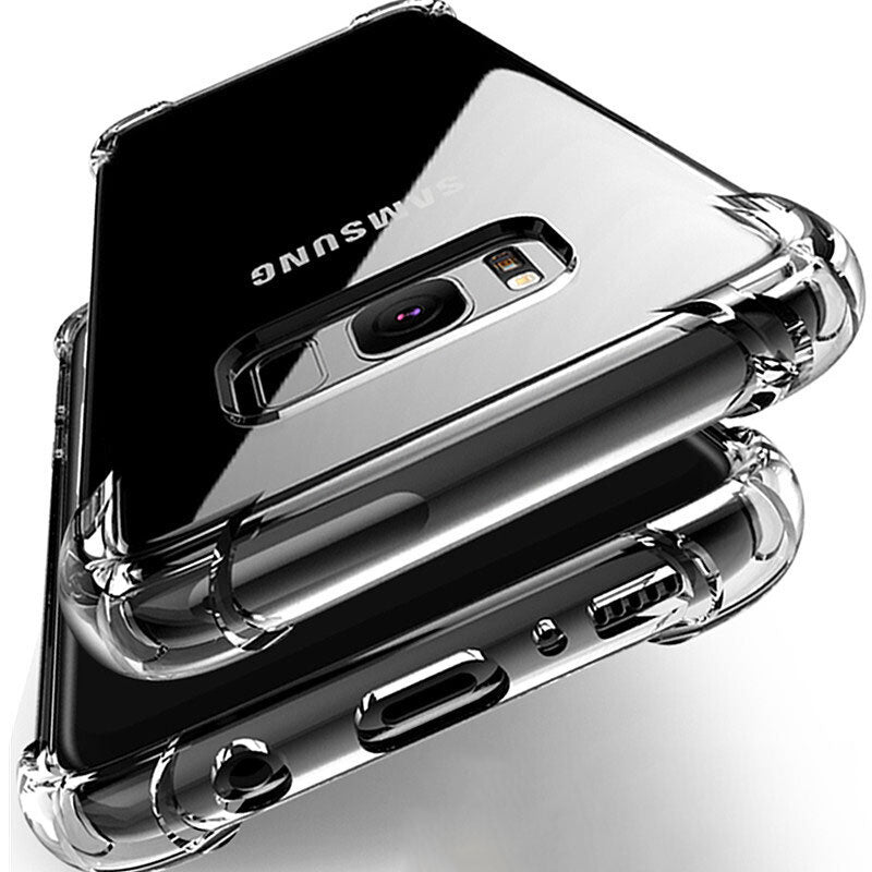 Shockproof hoesje voor Samsung Galaxy S10 Plus lite S10e S20 S8 S9 plus Silicone Phone Cases on for Samsung Note 10 9 8 Back Cover